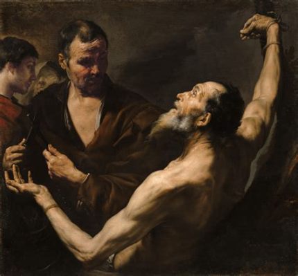  Saint Bartholomew : Un Portrait d'une Douleur Intérieure et d'un Réalisme Brut 